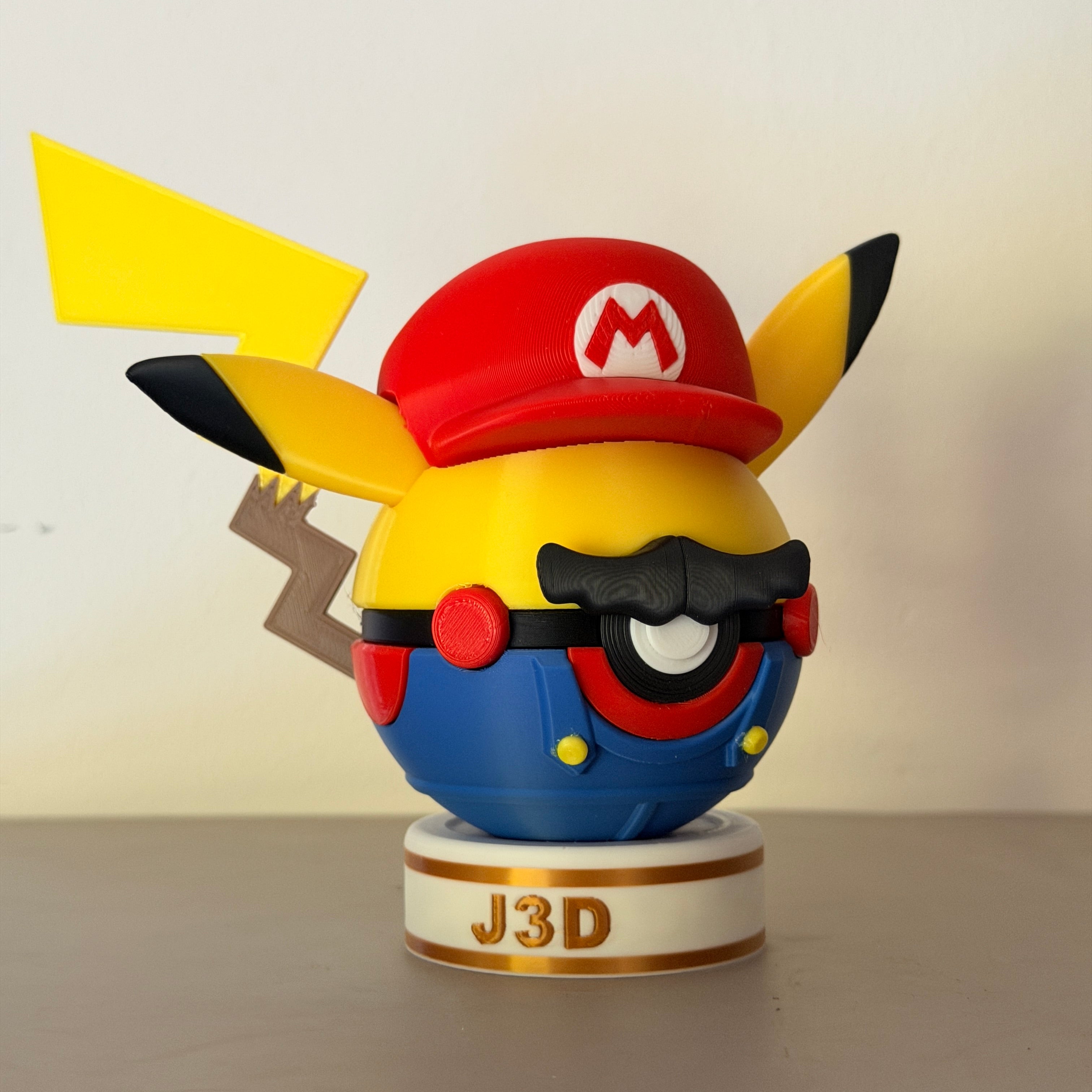 0025 - Pikachu Mario