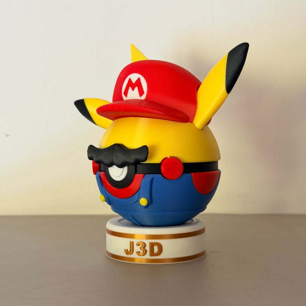 0025 - Pikachu Mario